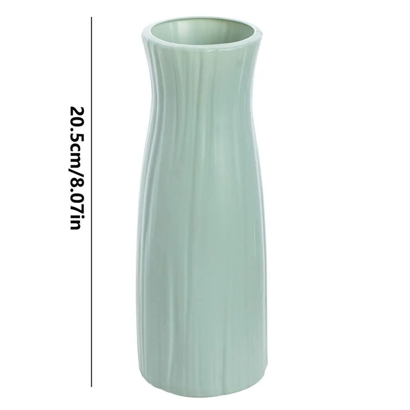 Vaso Decorativo em Plástico com Imitação de Cerâmica – Beleza, Versatilidade e Estilo!