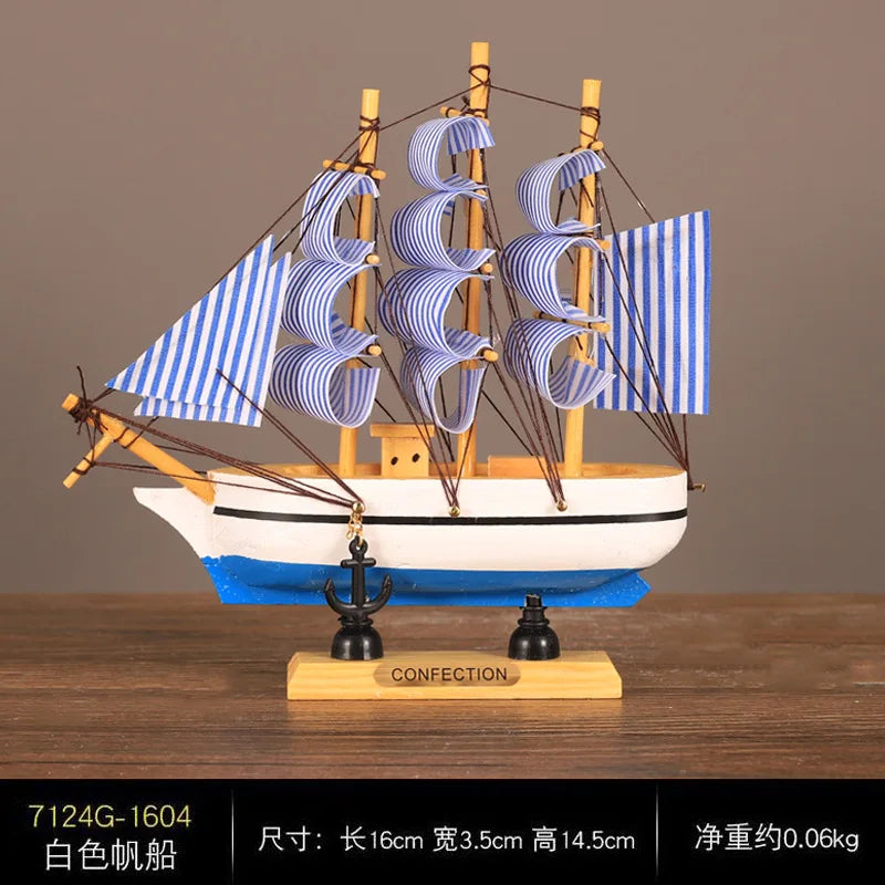 Miniatura de Barco Pirata com LED