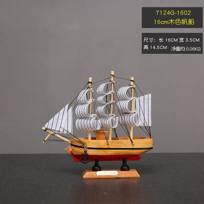 Miniatura de Barco Pirata com LED