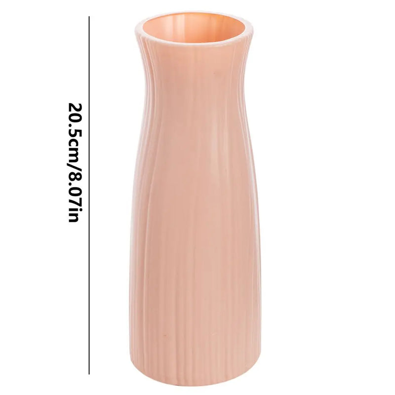 Vaso Decorativo em Plástico com Imitação de Cerâmica – Beleza, Versatilidade e Estilo!