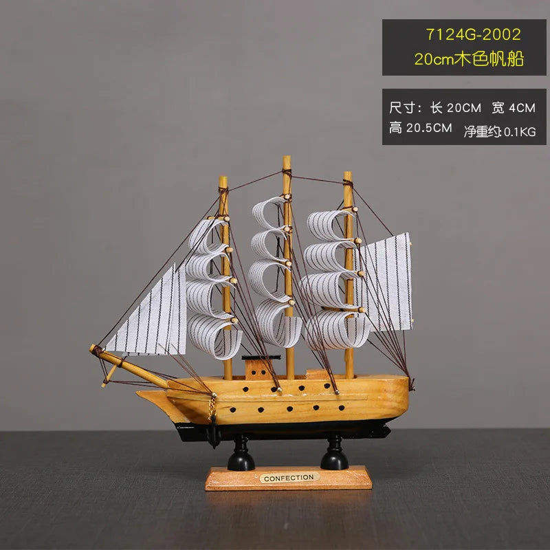 Miniatura de Barco Pirata com LED