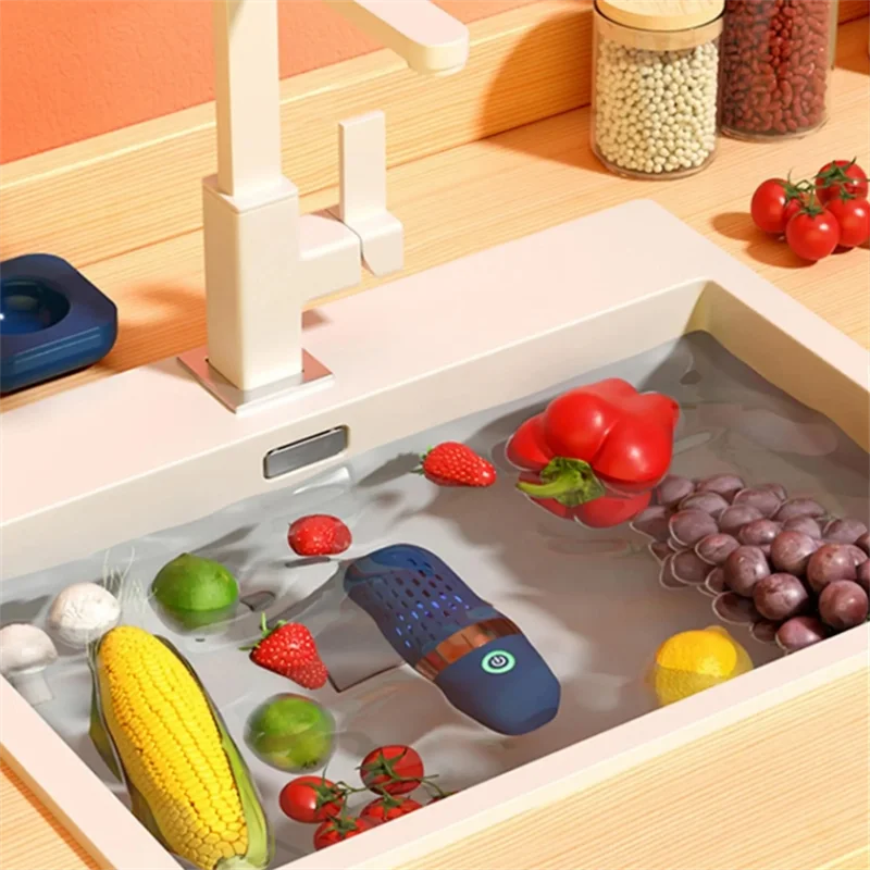 Máquina Portátil Lavadora de Frutas